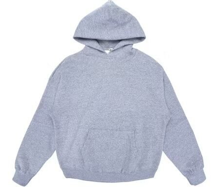 Fear of God Essentials Graphic Pullover Hoodie – Grey