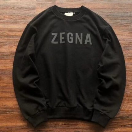 Essential ZEGNA Black Sweatshirt