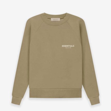 Essentials Fear of God Crewneck Sweatshirt – Brown