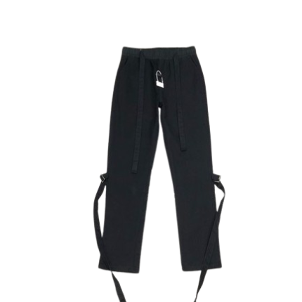 Essentials Fog Elastic Waist Black Sweatpant